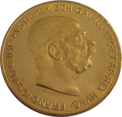 100 Kronen Goldmünze Österreich