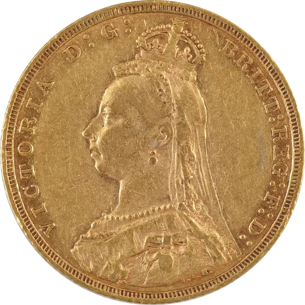 1 Pfund Goldmünze Sovereign Victoria Krone