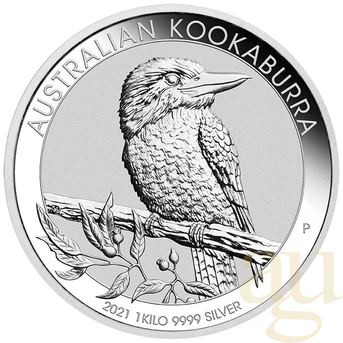 1 Kilogramm Silbermünze Australien Kookaburra 2021