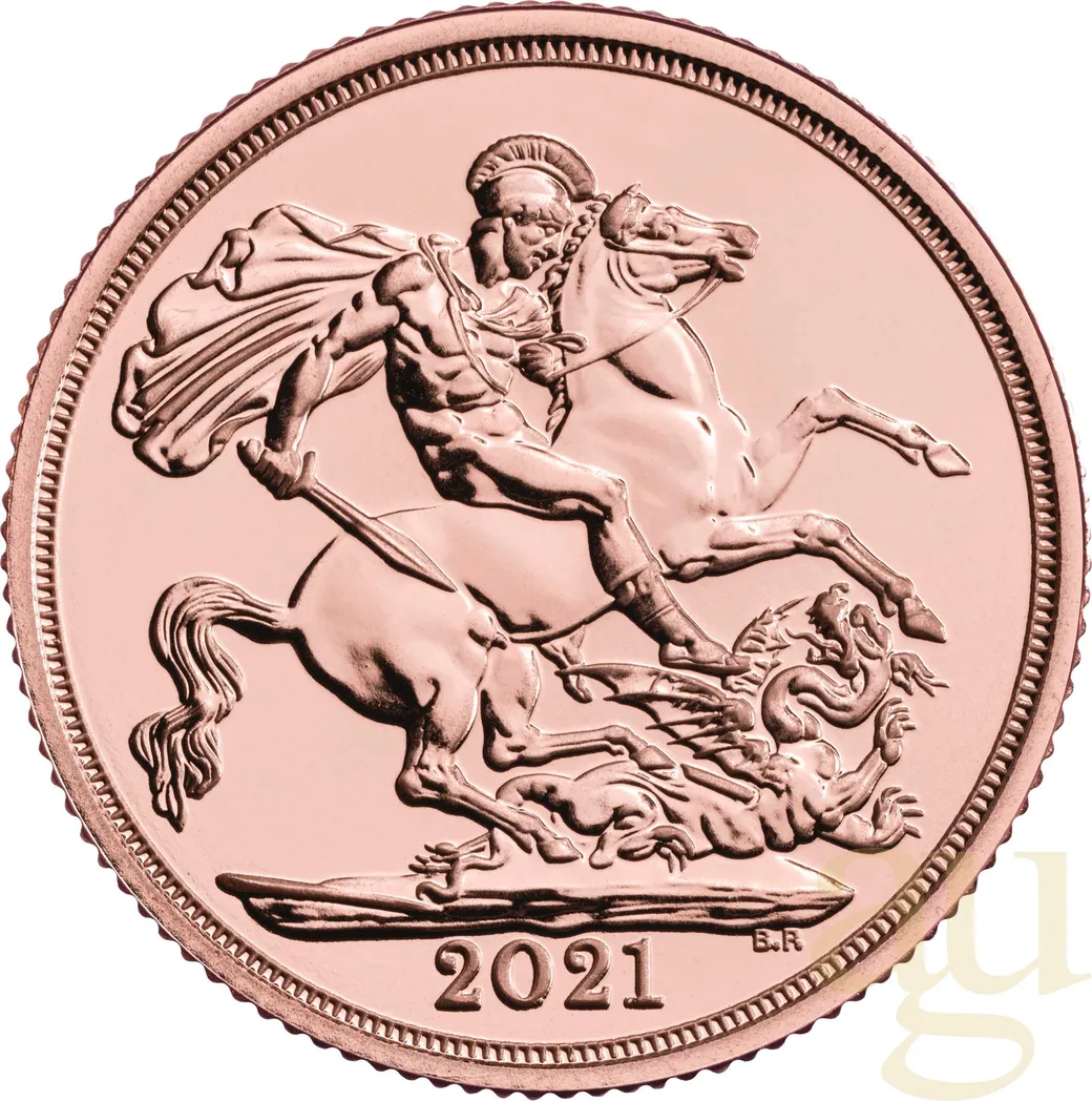 1 Pfund Goldmünze Sovereign Elisabeth 2021