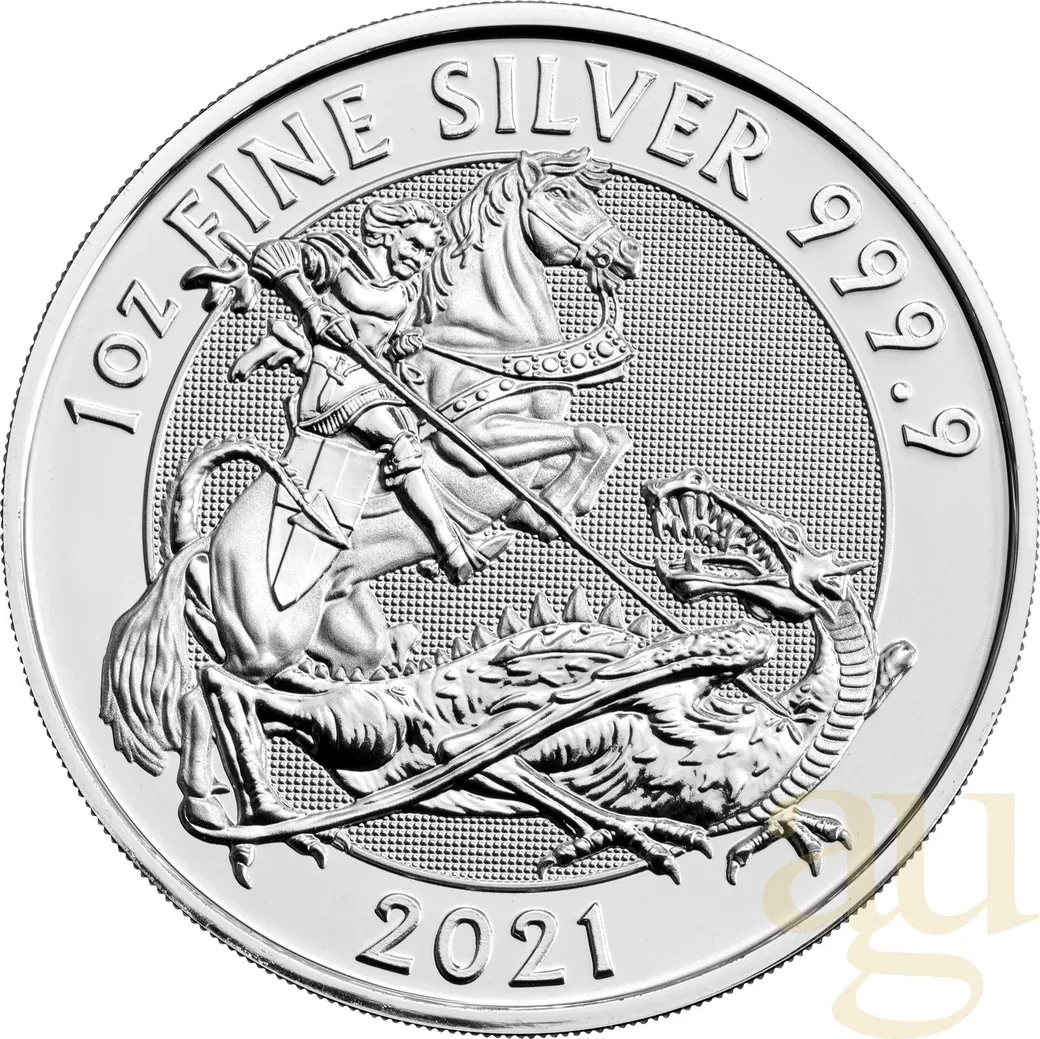 1 Unze Silbermünze Großbritannien Valiant 2021