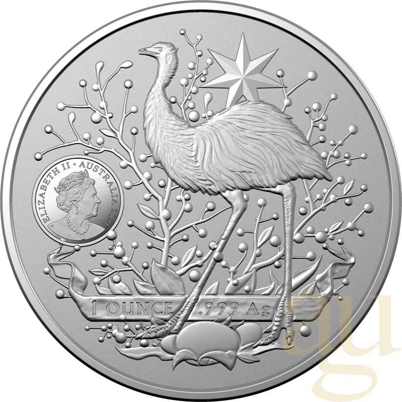 1 Unze Silbermünze Australien Coat of Arms 2021
