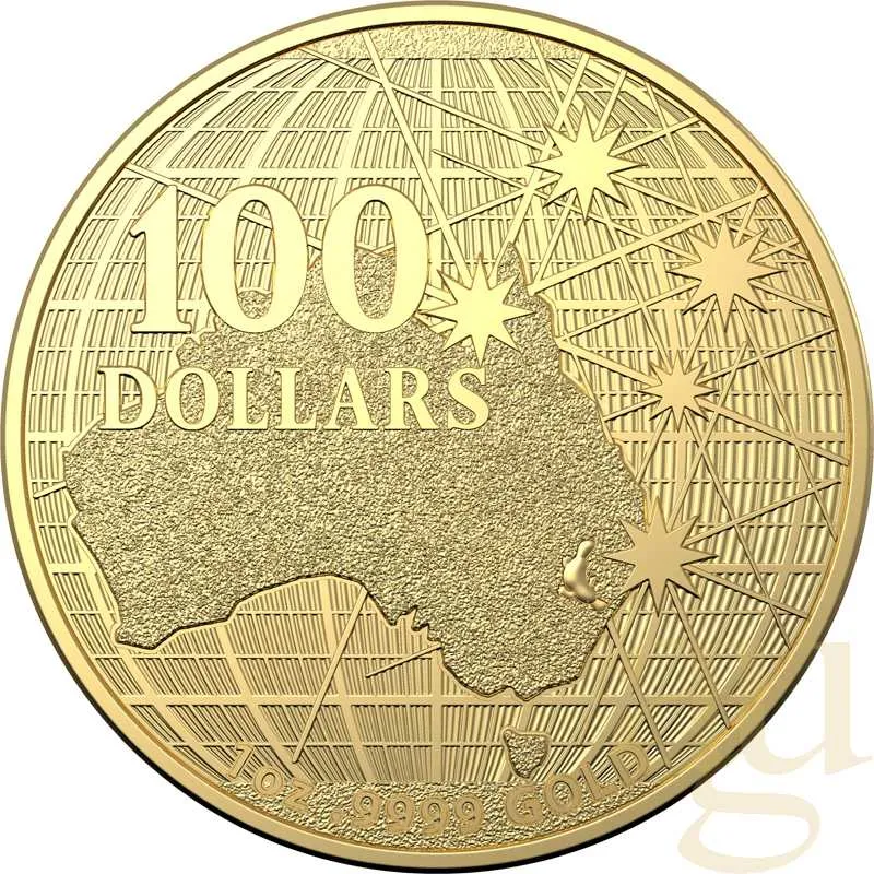 1 Unze Goldmünze Australien Beneath the Southern Skies 2021
