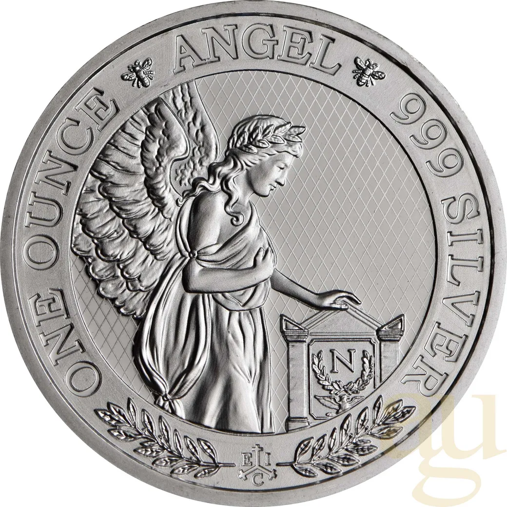1 Unze Silbermünze St. Helena - The Napoleon Angel 2021