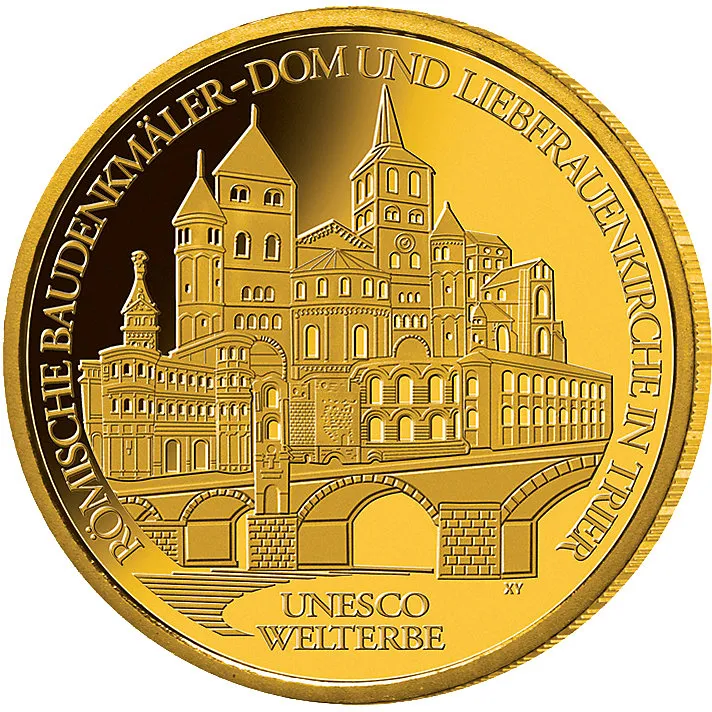 1/2 Unze Goldmünze - 100 Euro Trier 2009 (A)