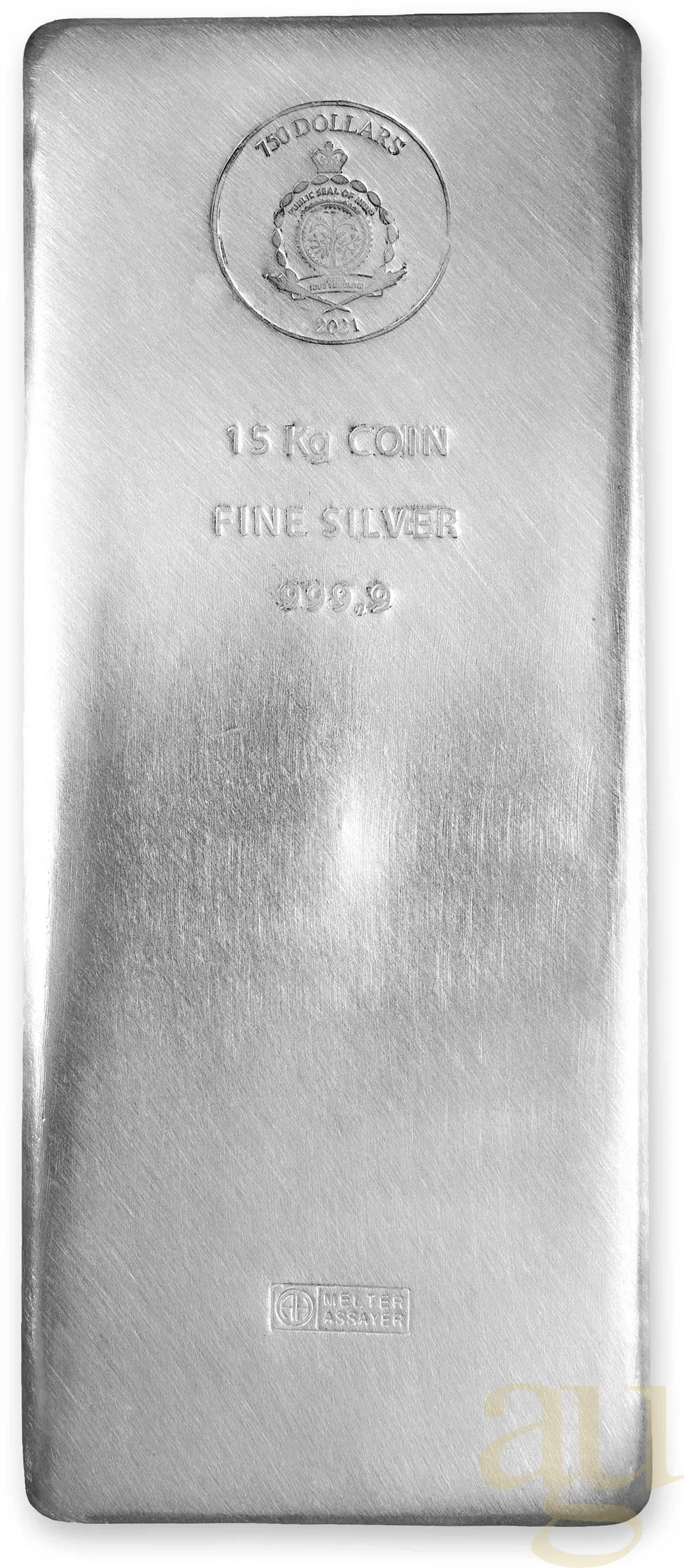 15 Kilogramm Silber Argor Heraeus Niue Münzbarren - differenzenbesteuert nach §25 UStG