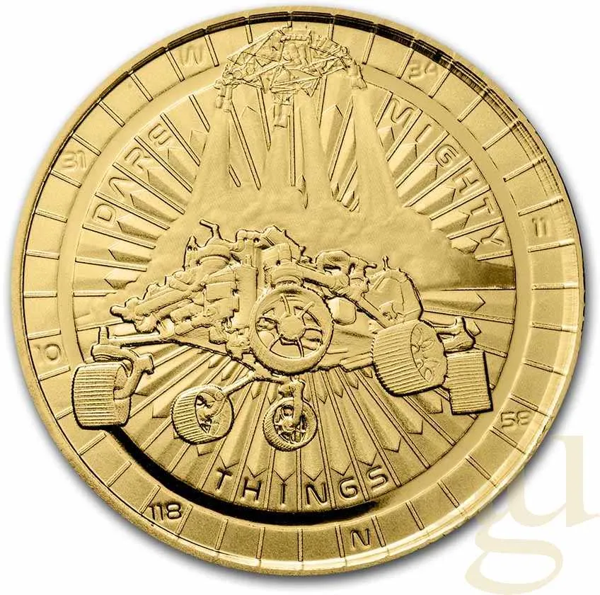 1 Unze Goldmünze Niue Perseverance Mars Rover 2021