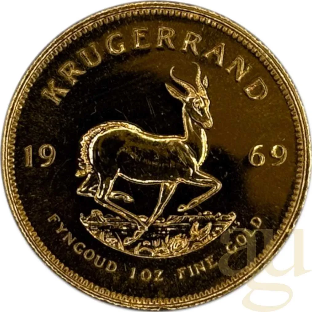 1 Unze Goldmünze Krügerrand 1969