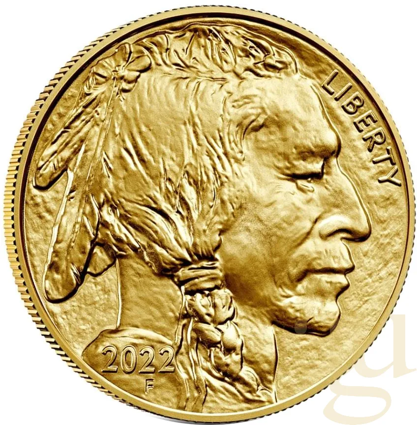 1 Unze Goldmünze American Buffalo 2022