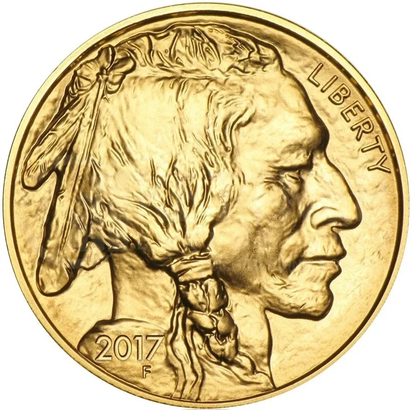 1 Unze Goldmünze American Buffalo 2006 polierte Platte
