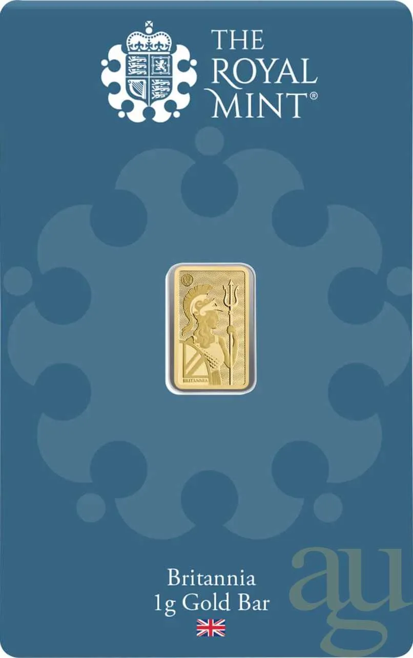 1 Gramm Goldbarren The Royal Mint - Britannia