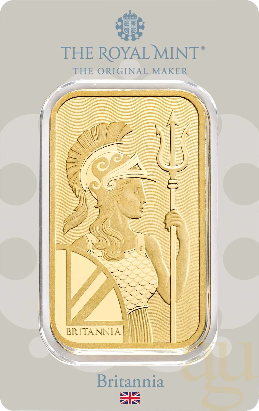 100 Gramm Goldbarren The Royal Mint - Britannia