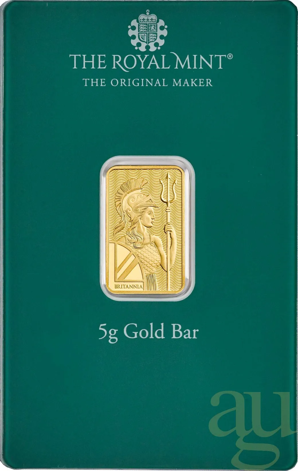 5 Gramm Goldbarren The Royal Mint - Merry Christmas