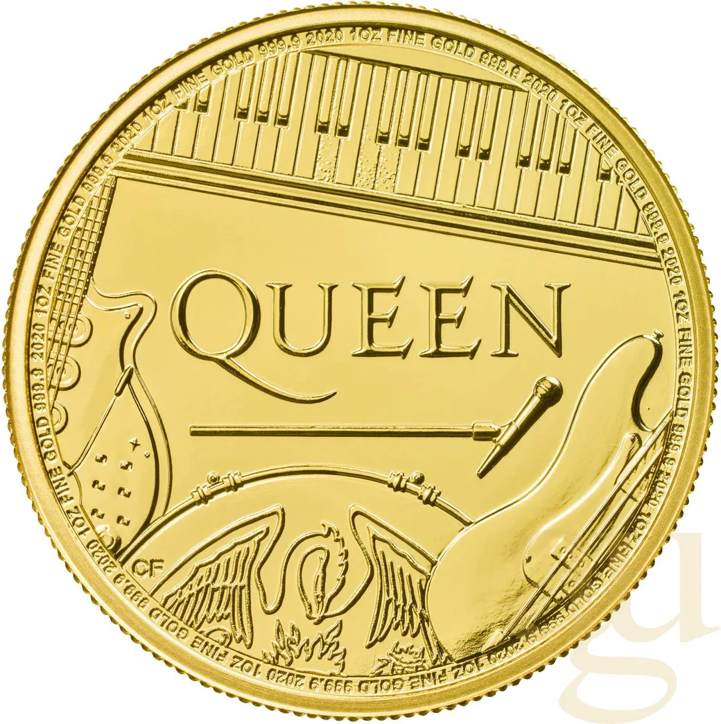1 Unze Goldmünze Music Legends - Queen 2020