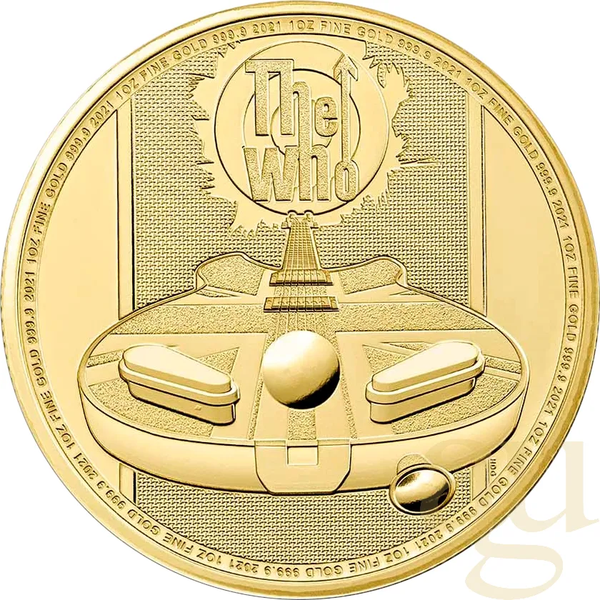 1 Unze Goldmünze Music Legends - The Who 2021