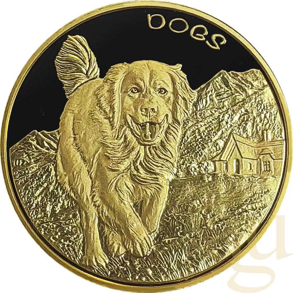 1 Unze Goldmünze Fiji Dogs 2022 - prooflike