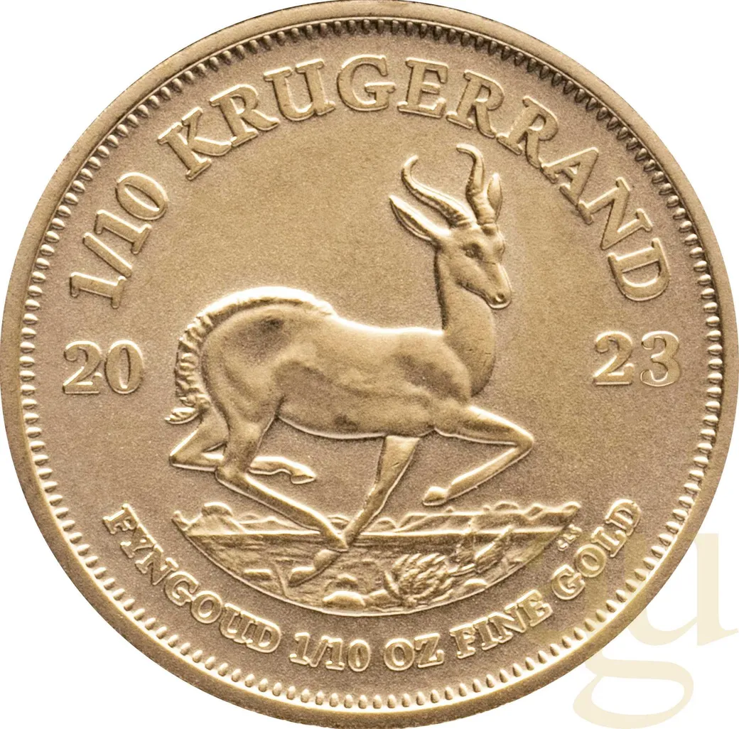 1/10 Unze Goldmünze Krügerrand 2023