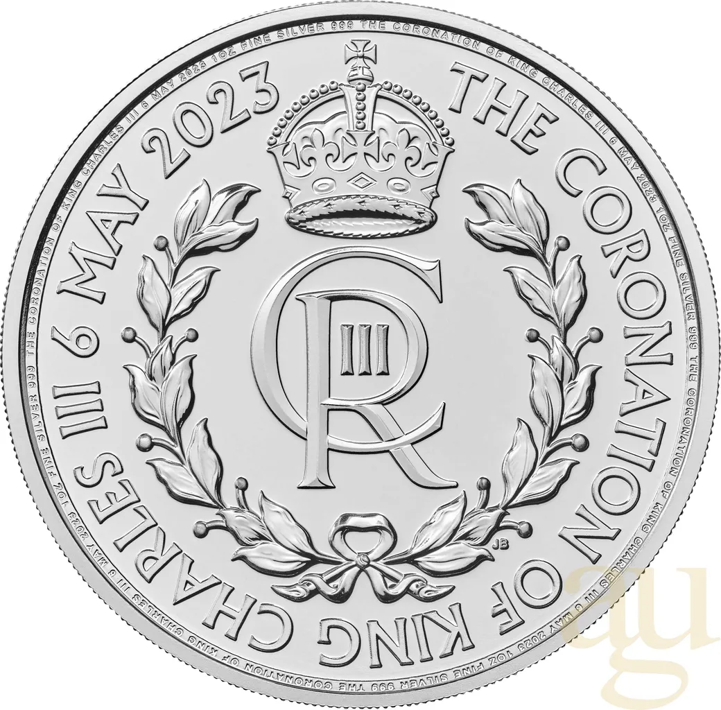 1 Unze Silbermünze The Coronation of His Majesty - King Charles 2023