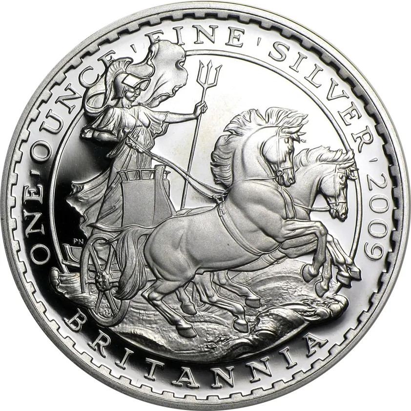 1 Unze Silbermünze Britannia 2009