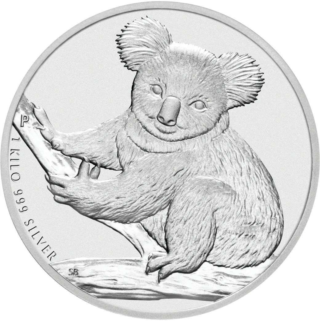 1 Kilogramm Silbermünze Australien Koala 2009