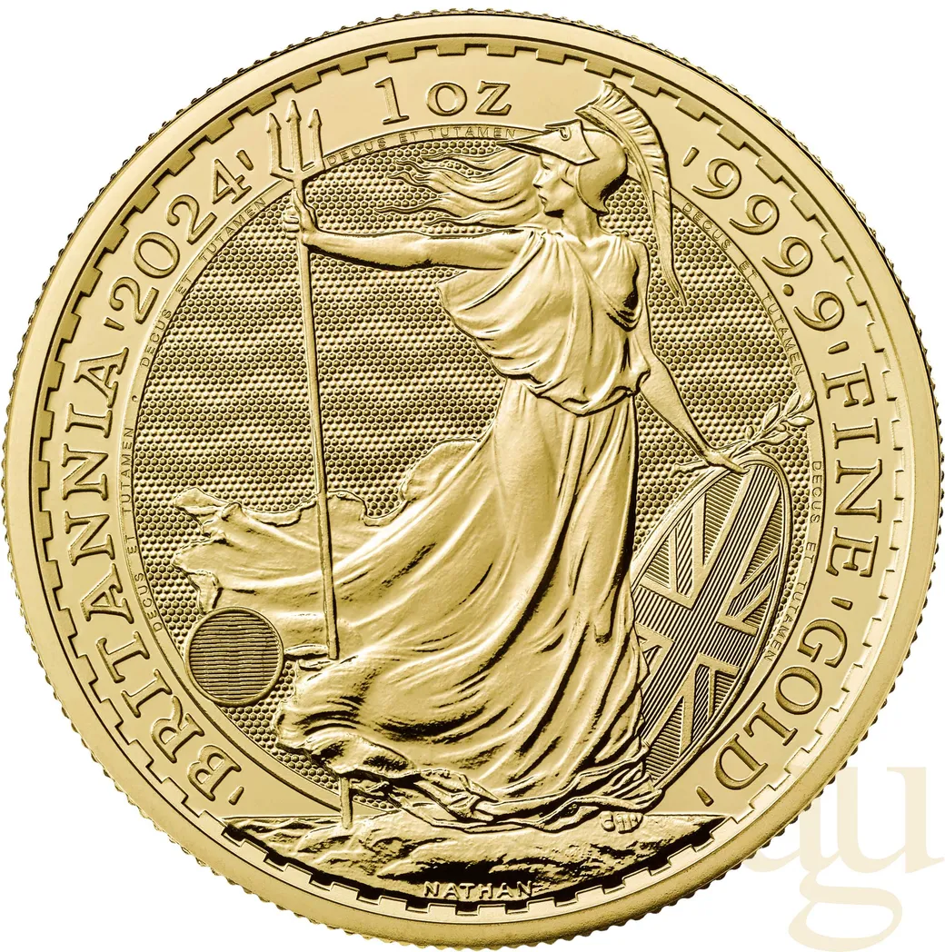 1 Unze Goldmünze Britannia 2024