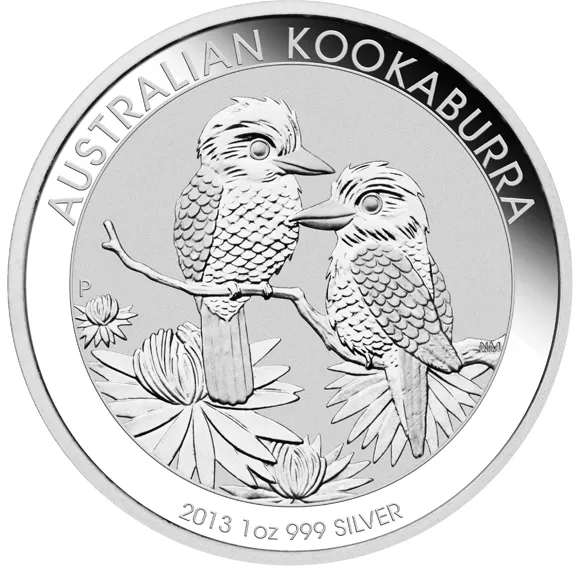 1 Unze Silbermünze Australien Kookaburra 2013