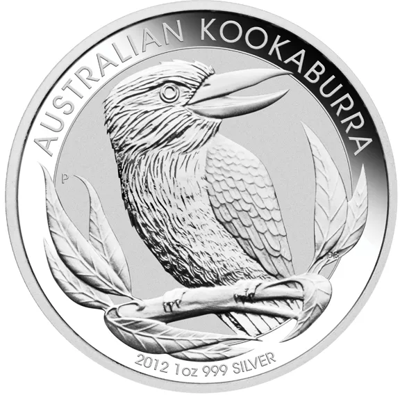 1 Unze Silbermünze Australien Kookaburra 2012
