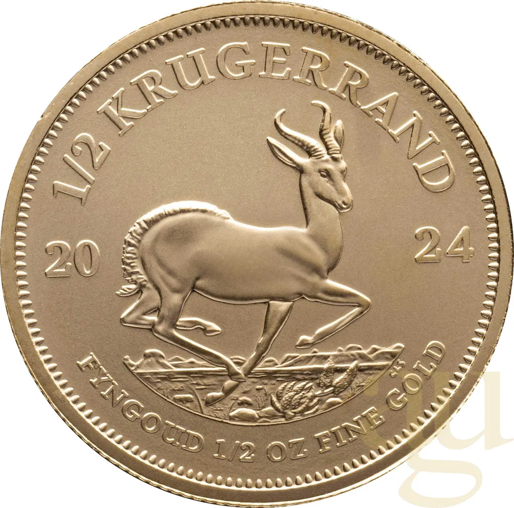 1/2 Unze Goldmünze Krügerrand 2024