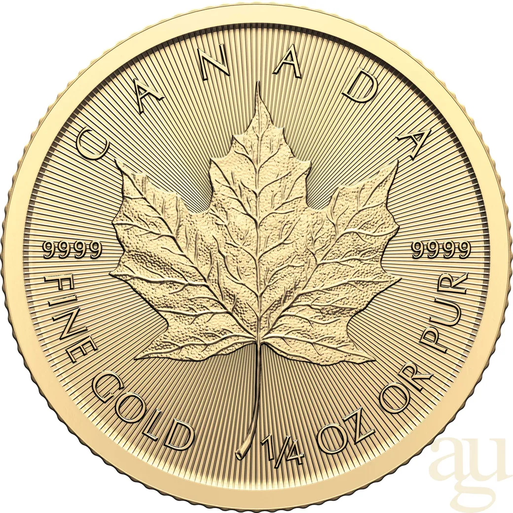 1/4 Unze Goldmünze Maple Leaf 2024