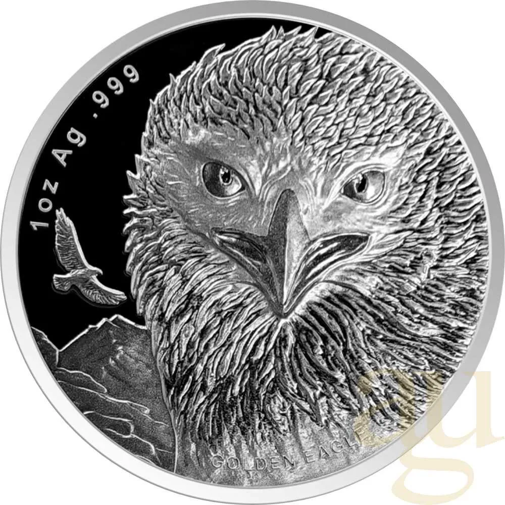 1 Unze Silbermünze Samoa Golden Eagle 2024