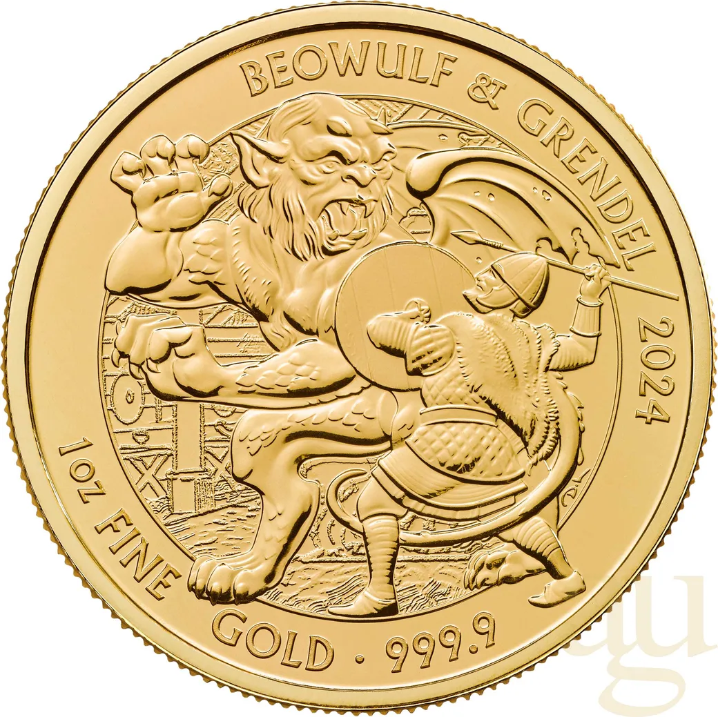 1 Unze Goldmünze Myths and Legends - Beowulf 2024
