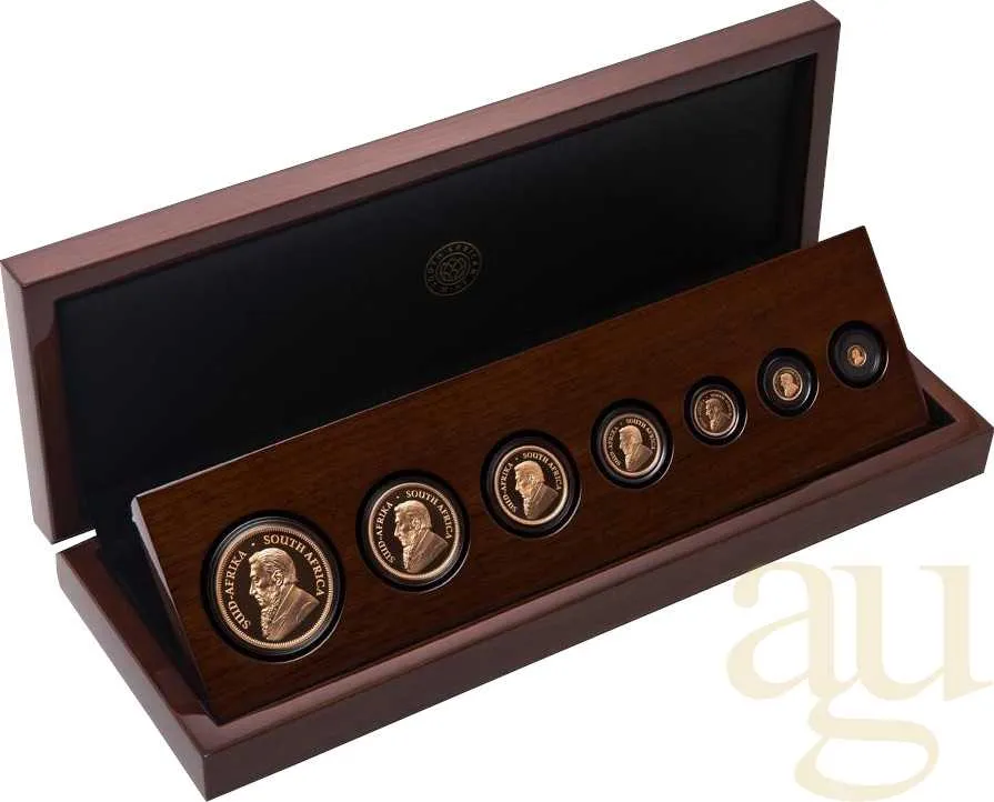 Goldmünzen Krügerrand 2024 - Prestige Set (7 Münzen)