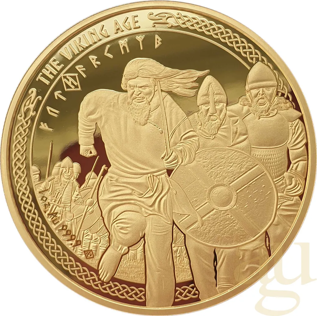 1 Unze Goldmünze The Viking Age - Befreiung 2024