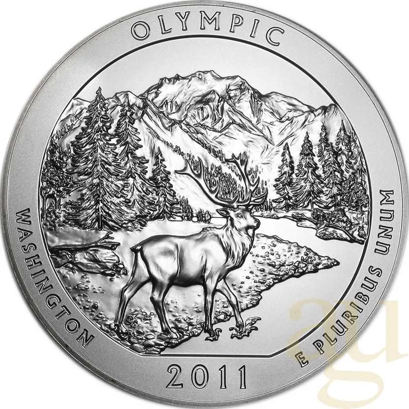 5 Unzen Silber - America the Beautiful - verschiedene Prägejahre