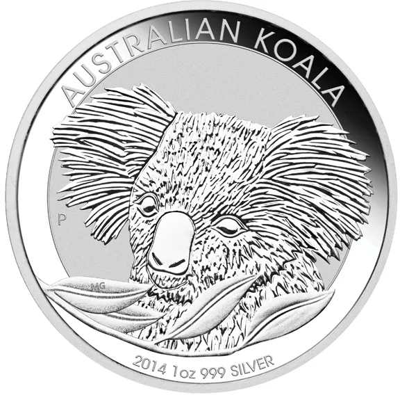 1 Unze Silbermünze Australien Koala 2014