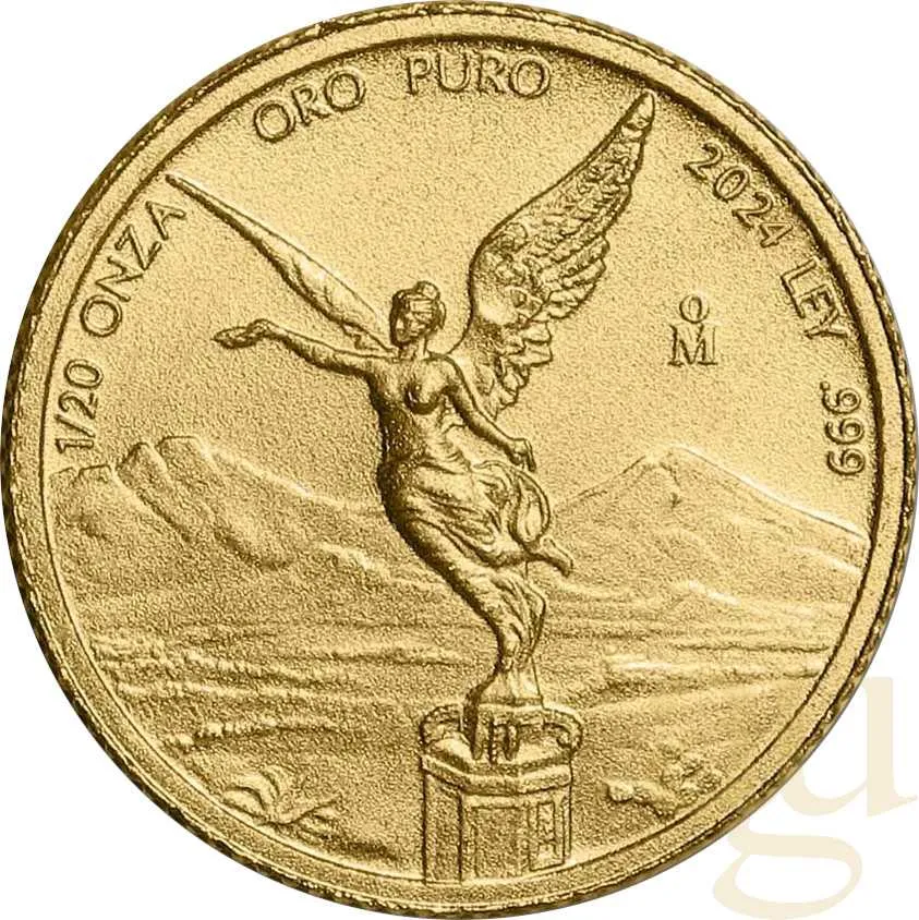 1/20 Unze Goldmünze Mexiko Libertad 2024