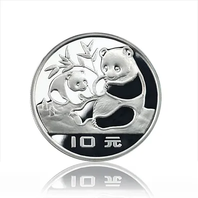 27 Gramm Silbermünze China Panda 1983