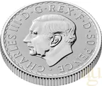 1/4 Unze Silbermünze Britannia 2025