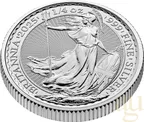 1/4 Unze Silbermünze Britannia 2025