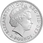 1 Unze Silbermünze Britannia 2014
