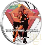 8-Coin-Set Silbermünzen Tuvalu James Bond 007 - Roger Moore 2024 - coloriert - proof