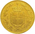 20 Lire Italien Goldmünze Umberto