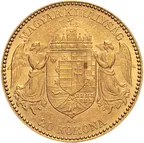 10 Kronen Goldmünze Ungarn