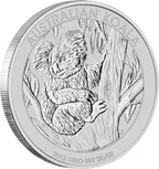 1 Kilogramm Silbermünze Australien Koala 2013