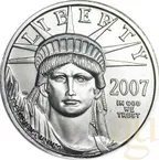 1/4 Unze Platinmünze American Eagle