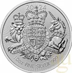 10 Unzen Silbermünze Großbritannien Royal Arms 2024