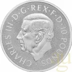10 Unzen Silbermünze Großbritannien Royal Arms 2024