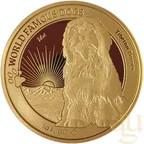 1 Unze Goldmünze World Famous Dogs - Tibet Terrier 2024