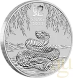 1 Unze Silbermünze Australien Lunar III Schlange 2025
