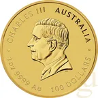 1 Unze Goldmünze Australien Lunar III Schlange 2025
